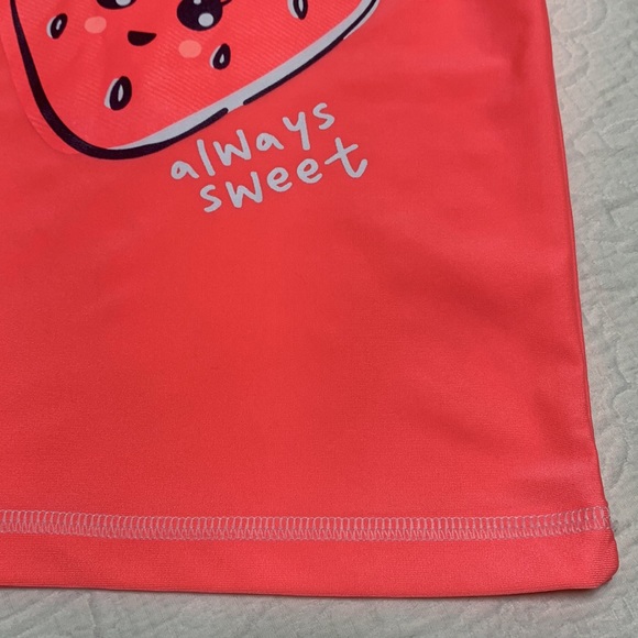 3T (5/$20) Strawberry Rashguard Top by George - Picture 2 of 12